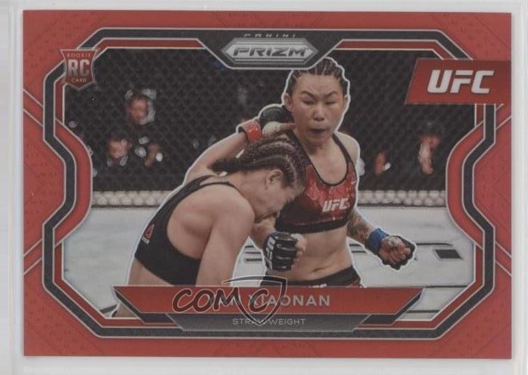 2021 Panini Prizm UFC Red Prizm 131/275 Yan Xiaonan #169 nd3