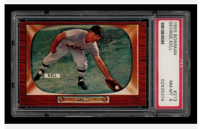1955 Bowman George Kell #213 PSA 8 NM MT