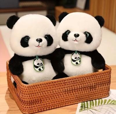 Süßes Panda Kuscheltier - Plüschtier Geschenk Kinder/