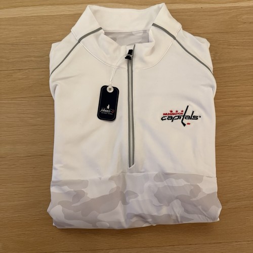 Johnnie-O Washington Capitals Keiser Camo Mixed Media 1/4 Zip | Large | NWT - Picture 8 of 8