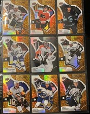 9 CARD LOT UD Allure Hockey UNIQUE CARDS Leopard Rookies/Inserts NO DUPE 2021-22