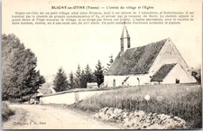 89 BLIGNY EN OTHE old postcard [REF/48419]