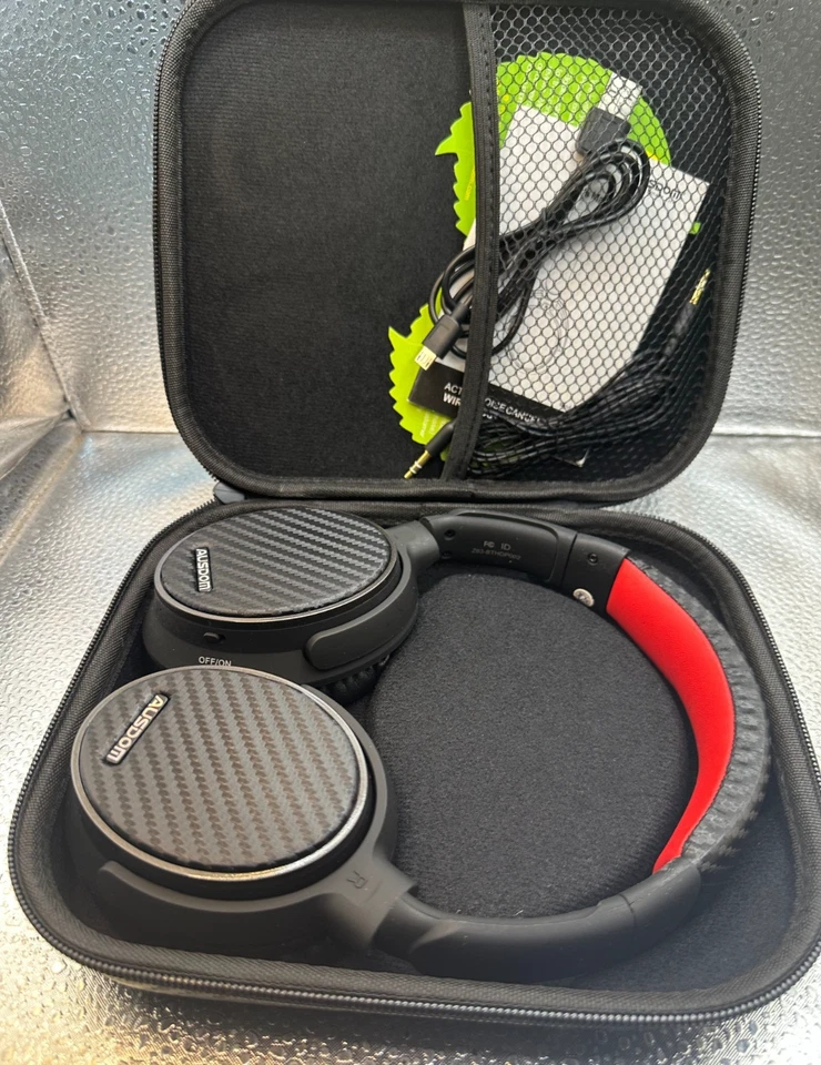 Auriculares Bluetooth con cancelación activa de ruido AUSDOM ANC7 AptX Hi-Fi con micrófono Foto 2 de 4