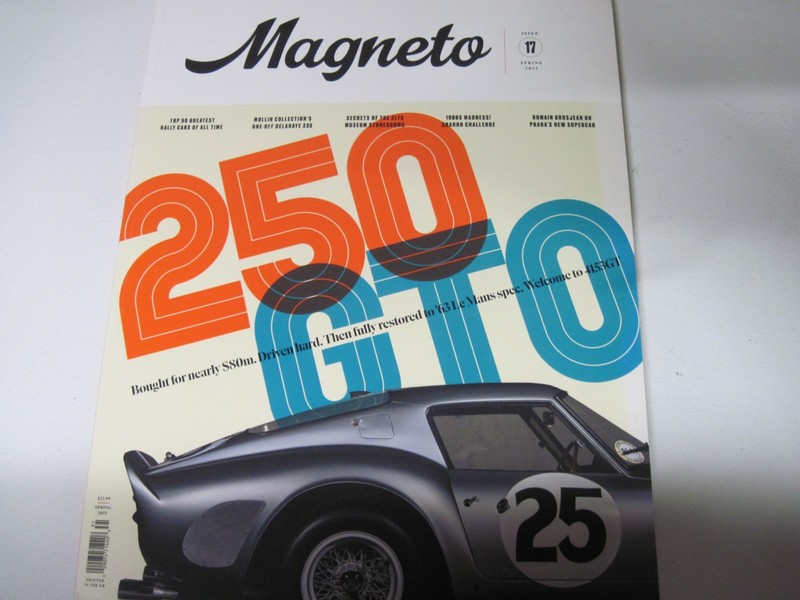 Magneto  Magazine   #17       Spring ,  2023      Ferrari  250 GTO
