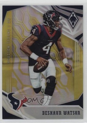 2018 Panini Phoenix Yellow 21/75 Deshaun Watson #39 uk2