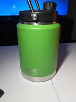Yeti Rambler Half Gallon Jug Vacuum Insulated Yeti Canopy Green Half Gallon Jug