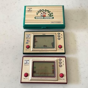 Nintendo Game & Watch Showa Retro Game Console set of 3 Popeye chef Japan