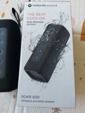 Motorola Speaker Sound 30W  Rokr 600 Portable Water Dust Resistant Bluetooth