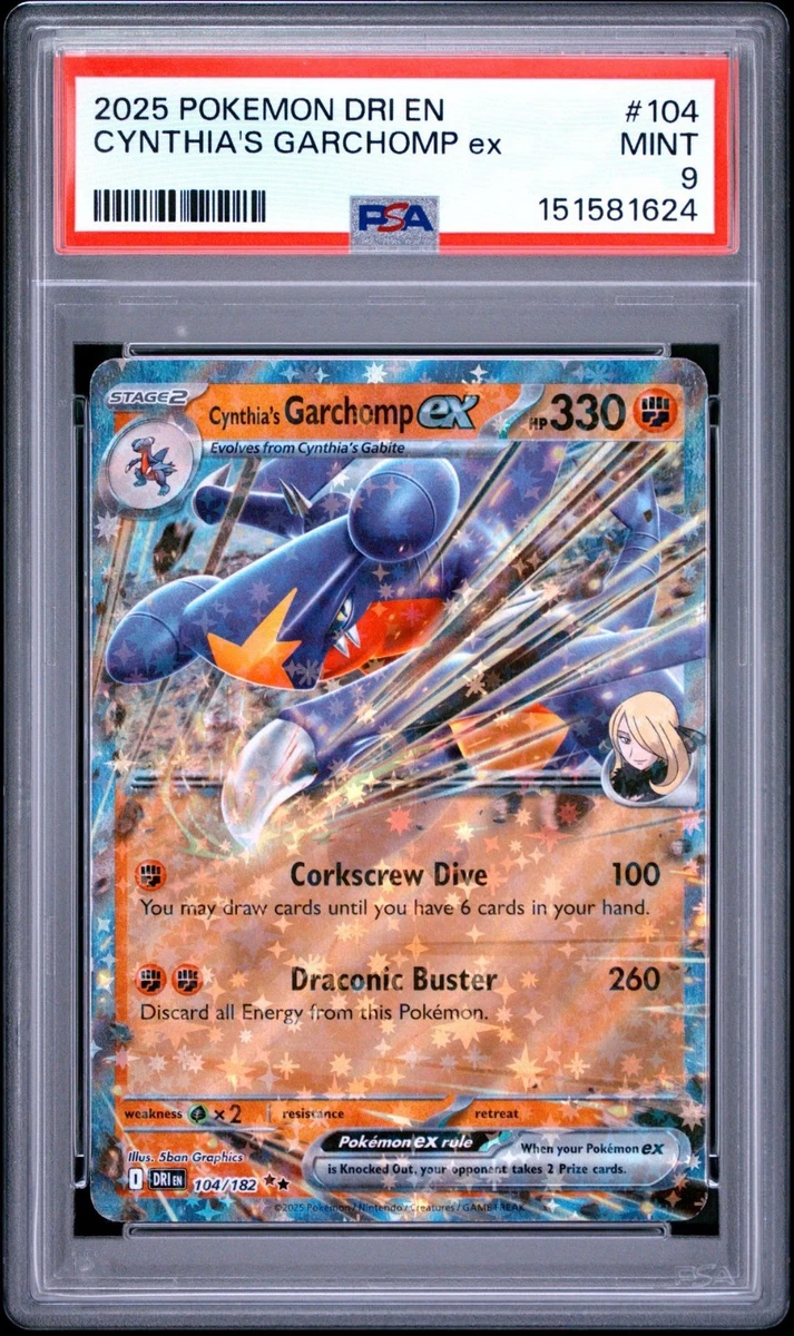 Cynthia's Garchomp Ex Pokémon TCG Cards for sale | eBay