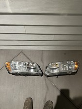 For 2009-2020 Dodge Journey Chrome Amber Set Of Halogen OEM Headlights