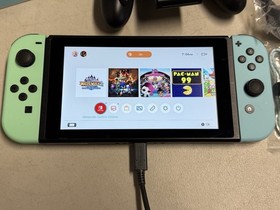 Nintendo Switch Animal Crossing Horizons Edition Console Complete w/ Joy-Cons