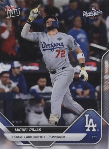 Miguel Rojas World Series Player Ring Dodgers 2024 Sga 7/21/2025