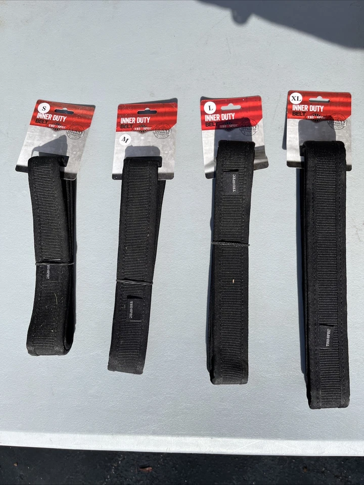 Lote de 7 NUEVO Tru-Spec INNER DUTY CINTURÓN NEGRO #4111003/4/5/6 TALLA S/M/L/XL Foto 3 de 4