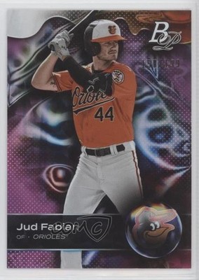 2023 Bowman Platinum Top Prospects Pink 150/199 Jud Fabian #TOP-53 0x3f