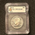 2006-S Kennedy Half Dollar Silver PR70 DCAM ICG
