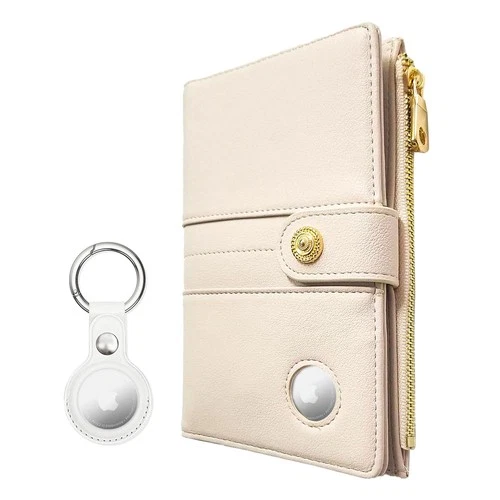 Passport Holder with Airtag Slot for Travel Women, RFID Passport Wallet with ... - product listing photo