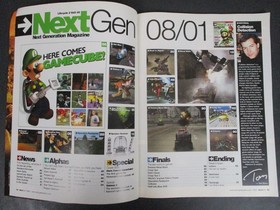NextGen Magazine Aug/2001 #98 GameCube Luigi's Mansion Mario Gaming