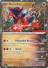 Koraidon (Gamestop Promo) 119/162 Reverse Holo Misc Cards & Products Pokemon NM