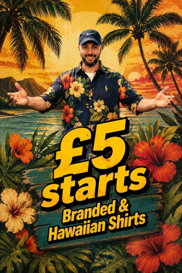 Menswear Wednesday 👔Branded + Hawaiian Shirts 🏝️ Ralph, Tommy, Levi's etc