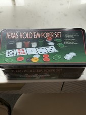 Texas Hold Em Poker Set Tin