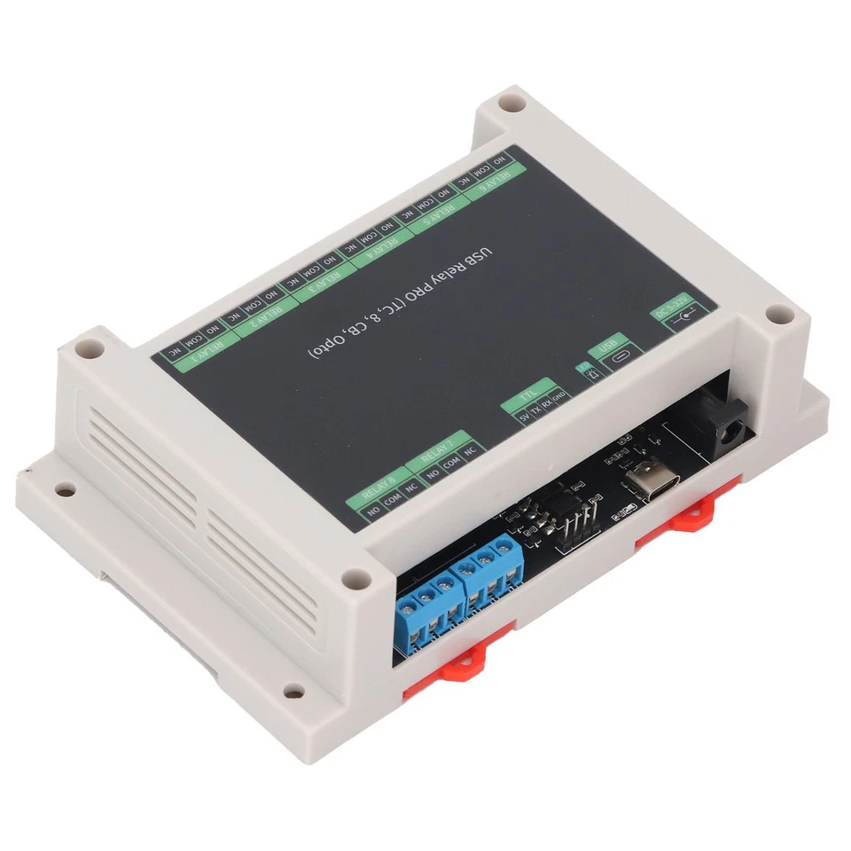 USB TTL Control Relay Module Industrial Grade USB Relay For Computer - Image 4 of 4