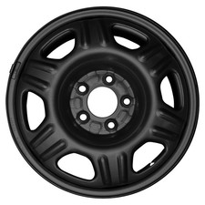 ★ニーブラ★02-04 CR-V北米純正ホイール 63889 Refinished OEM Black Steel Wheel 16x6.5 Fits 2005-2006 Honda
