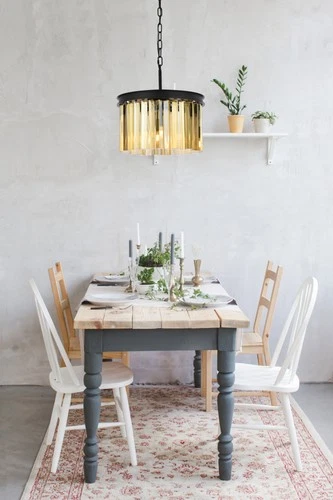 Elegant Lighting 1208D16-GT/RC Sydney 3 Light 16"W Crystal - Black - Picture 10 of 12