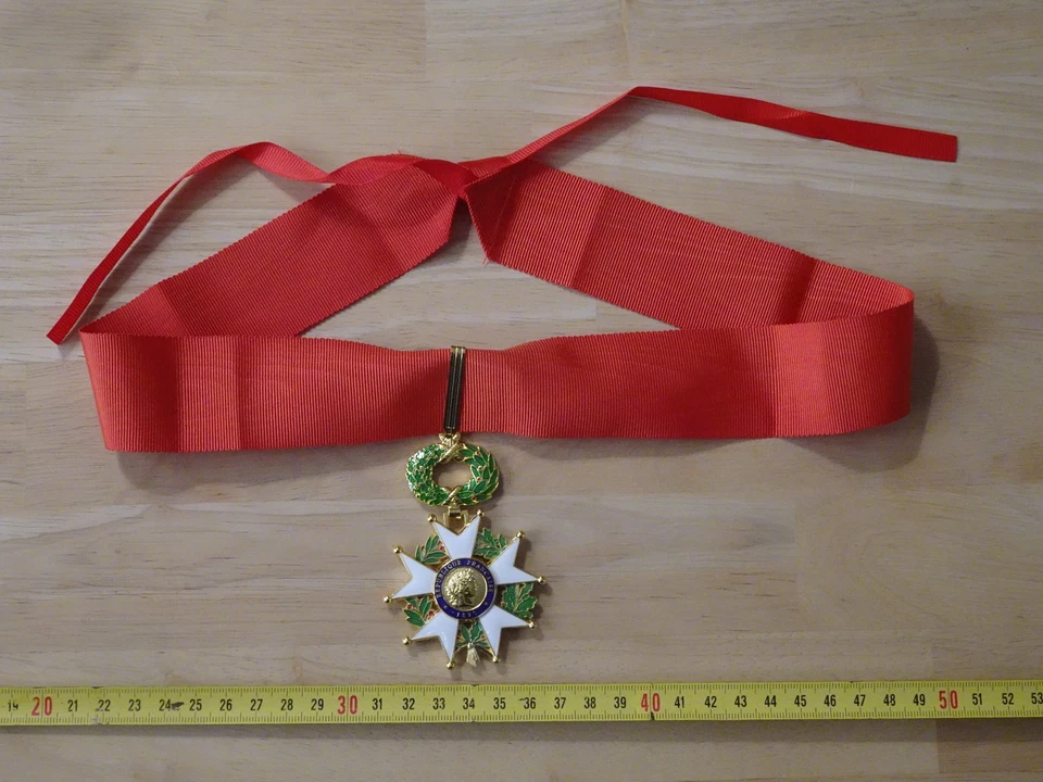 Copie de médaille de commandeur de la Légion d'honneur 3e République 1870 - Photo 3/4