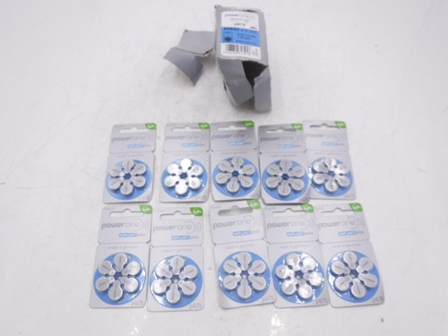 Confezione 10 60 Batterie Power One Impianto Acustico Cocleare Più Batterie p675 - Foto 1 di 3