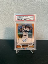 2020 Bowman Sterling Luis Robert Rookie Auto Orange Refractor #/75 PSA 10 Gem MT