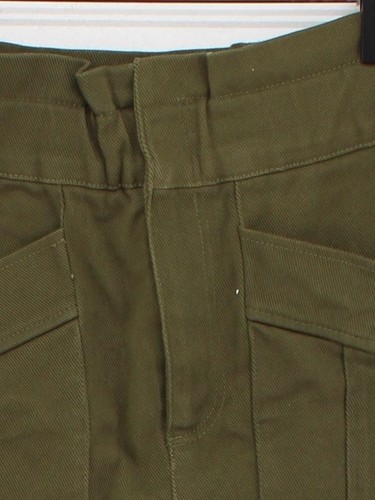 Zara Women's Mini Skirt M Green Cotton with Elastane Short Mini - Bild 3 von 6