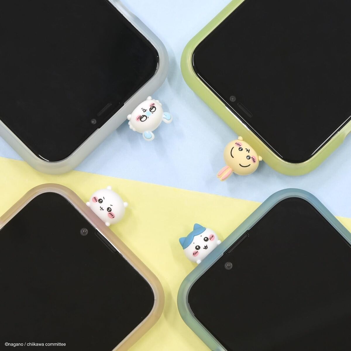 Chikawa Frame IIIIfit Clear iPhone15 Pro Compatible Case Chikawa Frame IIIIfit Clear iPhone15 Pro Compatible Case