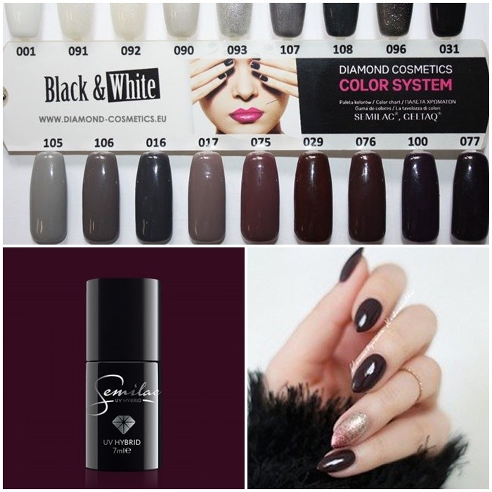 Semilac UV Nagellack Strong White - Schneeweiß Für French Maniküre, 7ml