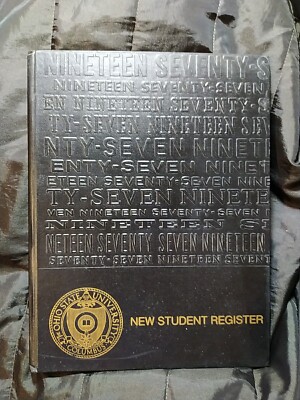 OHIO STATE UNIVERSITY NEW STUDENT REGISTER 1977 RARE PHOTOS FRESHMAN PROFILES