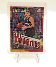 2020-21 Panini Donruss Optic - Elite Dominators Nikola Jokić #19 Red Pulsar...