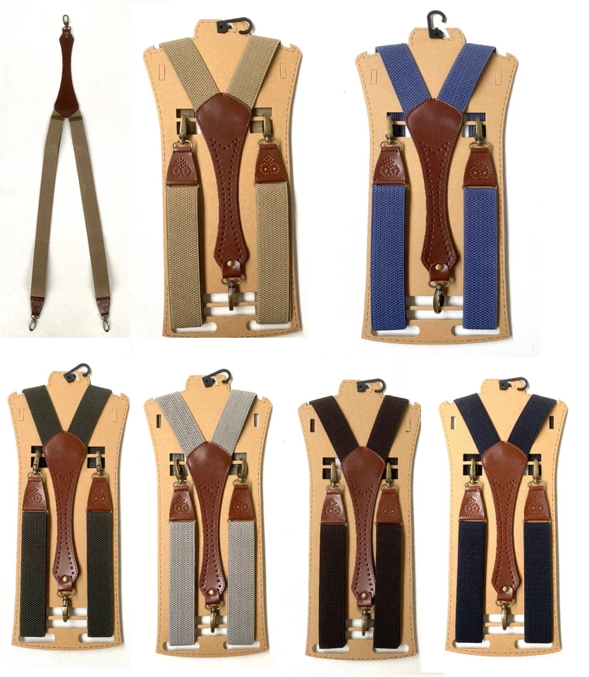 Hosenträger Herren Damen Hosenträger  mit Haken Hosen träger - Bild 1 von 1