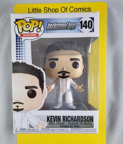 Funko Pop! Rocks Backstreet Boys Kevin Richardson #140 Vinyl Figure See Photos