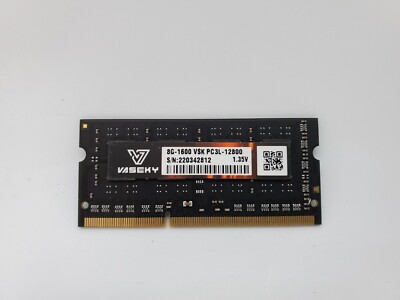 A-Tech 8GB DDR3 RAM For HP 634091-001 - 1600MHz PC3-12800 SODIMM 204-Pin Memory Module