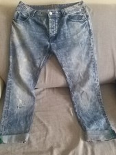   Jeans uomo DESIGUAL con taglio artificiale Tg 34 large (48 IT)