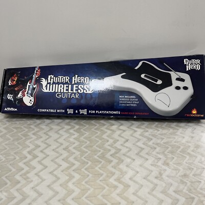 Activision Hero Playstation Wireless Guitar Ni Dongle No Battery