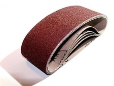 Gewebe Schleifbänder 75 x 533 mm - Korn 40 -...