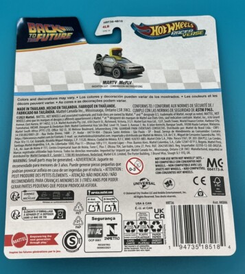 Hot Wheels Racer Verse Back To The Future CHASE Marty McFly