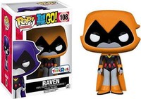 Funko Pop! Tv - Teen Titans Go! - Raven (Orange Limited) Vinyl Figure 10Cm