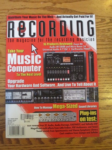 RECORDING - SEPTEMBER 2011 - THE MAGAZINE FOR THE RECORDING MUSICIAN