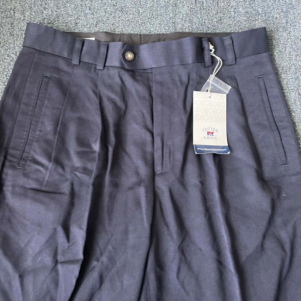 Pantalones de golf Cutter & Buck azul marino talla 32x34 para hombre pantalones de rendimiento Cutter & Buck Foto 2 de 4