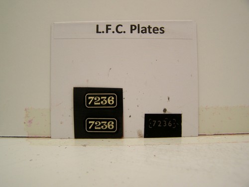 LFC GWR No 7236 Fahrerhaus Seitennummer | Zustand: New