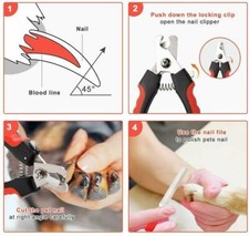 Nail Clippers and Trimmer for Small Medium Large Dogs/Cats