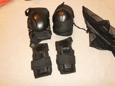 CRAZY CREEK Protektoren Schutz Set Rollschuhe Gelenkschutz Gr. M (c.a 50 kg) /17