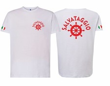 T-Shirt Maglietta Salvataggio Maglia Unisex Uomo Donna lifeguard bagnino M15BIS