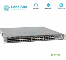 Juniper Networks EX4300-48P 48Port GbE PoE Switch 1000Base-T EX 4300 48P